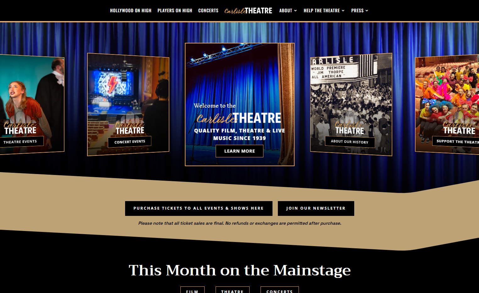 Carlisle Theatre website